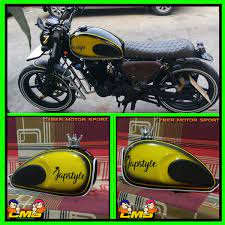 Pusatnya pembuatan tangki custom seperti: Jual Tangki Motor Custom Japstyle Tangki Triumph Tangki Bratstyle Tangki Boobber Gas Tank Universal W175 Cb Tiger Megapro Dll K Di Lapak Cyber Motor Sports Bukalapak