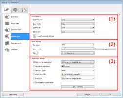 Example here (canon ij scan utility): Canon Knowledge Base Ij Scan Utility Custom Scan Settings Windows