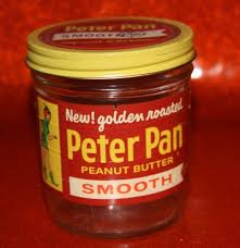 Pond and renamed in 1928. 1960s Peter Pan Peanut Butter Jar Great Shape With Label Etsy Peter Pan Peanut Butter Peanut Butter Jar Peanut Butter