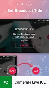 Aug 01, 2019 · camerafi is an app to display and record video, take a picture from a usb uvc camera which is connected to android phones or tablets. Camerafi Live Ice Apk Latest Version Free Download For Android