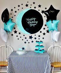 Moon Star Themed Birthday Party Little B Turns 2 Birthday Party Themes Star Theme Party Birthday Party Decorations