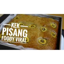 Kek pisang, kek coklat moist, kek marble, kek oreo dan banyak lagi! Kek Pisang Gebu By Foody Viral Shopee Malaysia