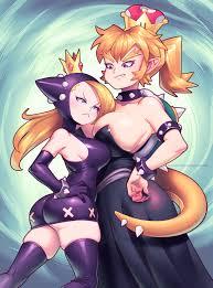Wapeach, Walpeach, Bowsette - Non canonical evil princesses face off  (SuperSatanSon) [Mario Power Tennis, Super Mario, Ayyk92] : rrule34