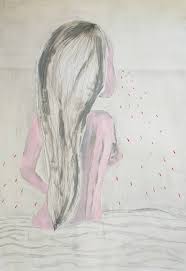 Beauty of a Woman (Wash Away the Pain) Drawing by Ivana Dostal ...