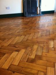 Pitch Pine Refurbished And Finished With Smoked Oak Wax Oil Wood Parquet Flooring Reclaimed Parquet Flooring Wood Floor Finishes