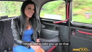 FakeTaxi - the infamous Sexy busty brunette in the blue dress horny for sex  outdoors with a strangers hard dick - starring Jasmine Jae - XNXX.COM