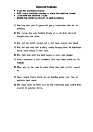 We can use 'who', 'which' or 'that'. Relative Clause Information Poster And Worksheet Teaching Resources