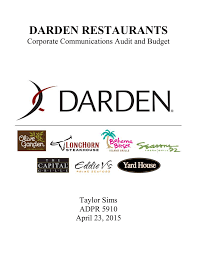 The darden fam… the darden fam… olive garden 2% cashback today, the olive garden family of 800+ restaurants is evolving the brand with our customers' favorites in mind. Darden Restaurants