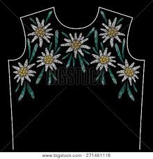 Longfeng totem, chinese elements, the blue patterns, xiangyun, water ripples, traditional chinese, traditional pattern, auspicious patterns, blue traditional chinese pattern, flame pattern. Embroidery Neck Line Vector Photo Free Trial Bigstock