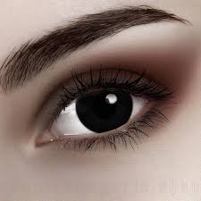 Image result for black sclera contacts