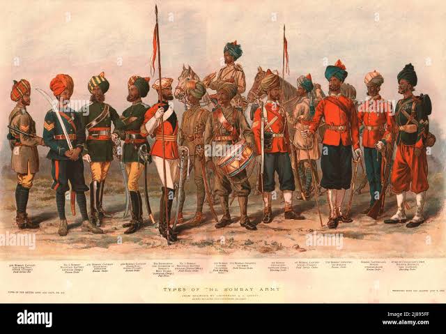 Bombay indian army indian hi-res stock photography and images - Alamy