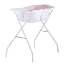 Rotho baby spa whirlpool bath tub stand. Chipolino Baby Bathtub With Stand Vela 87 Cm Pink Pakostnik