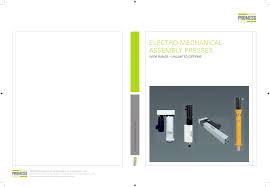 Präzision und qualität sind unsere leidenschaft. Promess Servo Press Manualzz