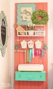 Welcome to the craft universe for girls! A Peek Into My Craft Room Design Dazzle