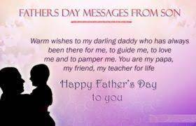 We fathers day 2017 have published a full list of happy fathers day to my son quotes wishes messages. Fathers Day Messages From Son Fathers Day Messages Happy Father Day Quotes Happy Fathers Day Message