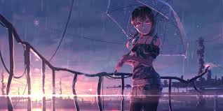 Hd wallpapers and background images. 2560x1080 Red Eye Anime Girl 2560x1080 Resolution Wallpaper Hd Anime 4k Wallpapers Images Photos And Background Wallpapers Den