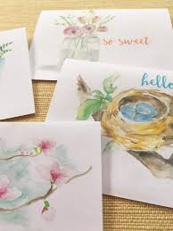 All you need are those pencils and a paint brush with some water. Diy Size A2 Watermelon Card Greeting Card Watercolor Hello Card Printable Greeting Cards Paper Party Supplies Safarni Org