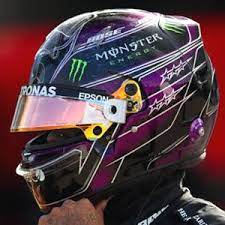 Made by a team of skilled craftsmen, the lewis hamilton f1 helmet shell, interior and visor have been created using similar materials to the real racing helmets worn by the f1 drivers. Lewis Hamilton Turkish Grand Prix 2020 7 Times World Champion Helmet Hobbysearch Diecast Car Store