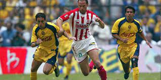Águilas y rayos únicamente se han enfrentado en una final, nuestro equipo consiguió el título número 9 de liga al derrotar a necaxa en el verano 2002. America Vs Necaxa 2002 Futbol Rf