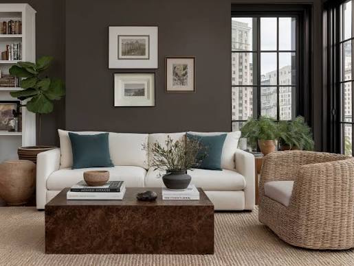 This year's best-dressed shade: Silhouette AF-655. Inspired by the modern take on classic suiting, Benjamin Moore's Color of the Year is sophisticated, versatile, and made to impress. We can't wait to dress
