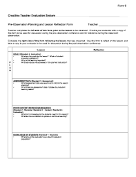 Following a template, like in the science lesson plan examples below, can help make sure that your english lessons have it all. Teacher Observation Form Fill Out And Sign Printable Pdf Template Signnow