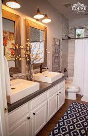 Mar 23, 2020 · even if you're looking to overhaul your half bathroom from top to bottom (via bright bathroom lighting ideas or cool bathroom tile ideas) the space is small, so the transformation will happen relatively quickly. 50 Best Farmhouse Bathroom Design And Decor Ideas For 2021