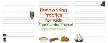 Maybe you would like to learn more about one of these? Handwriting Practice For Kids Thanksgiving Printable