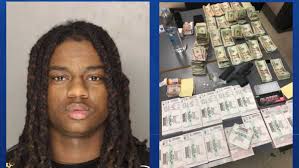 Traffic stop leads to recovery of firearm, sealed packs of Pa. lottery  tickets