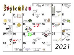 What to expect in september 2029. September 2021 Quirky Holidays And Unusual Celebrations Photograph By Karen Foley