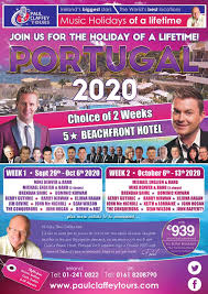 Read the latest music news on rock, pop, country, jazz, rap, hip hop and more, get ringtones and lyrics. Portugal 2020 Due To Phenomenal Paul Claffey Tours Facebook
