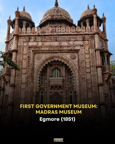 Chennai's 'Firsts' – where history began! ✨ From the first bookstore on Mount Road to the first electric tram gliding through Egmore… from the first zoo to the first ever women's English