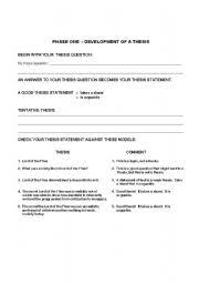 You have to return the test question booklet and original omr sheet to the invigilators at the end of the examination compulsorily and must not carry it with you. English Worksheets Essay Planning Sheet