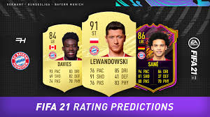 Any direct or indirect attack to members of the fifa community are strictly prohibited. Fifa 21 Rating Predictions Bayern Munich Futhead News