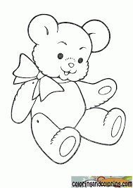 Download Or Print This Amazing Coloring Page Teddy Bear Coloring Pages Coloring And Colori Teddy Bear Coloring Pages Bear Coloring Pages Baby Coloring Pages