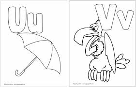 Learn the alphabet and words while coloring with our printable alphabet coloring pages. Free Printable Alphabet Coloring Pages Easy Peasy And Fun