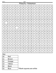 Coloring pages with numbers with wallpapers dragon rounding tens place coloring squared. Printable Fun Pokemon Color By Numbers Games 101 Coloring