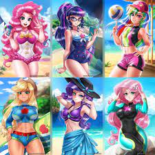 Friendship is magic, and was loosely inspired by g3 pinkie pie and g1. Swimsuits My Little Pony Equestria Girls My Little Pony Characters Little Pony My Little Pony Pictures