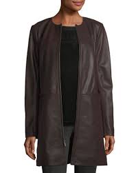 Tvs8l Neiman Marcus Leather Collection Leather Topper Jacket Leather Jackets Women Leather Jacket Style Jackets