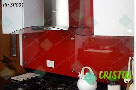 Los colores y diseños en el vidrio ganan su lugar en las nuevas cocinas. Salpicaderos En Vidrio Cristal Group Bogota