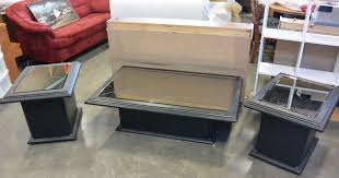Black Mirror Top 3 Piece Coffee Table Set 610 Home Jansen Coffee Table Pricing By Request Acme 81425 Kachina Silver Mirrored Finish 3 Piece Coffee Table Set Di 2020