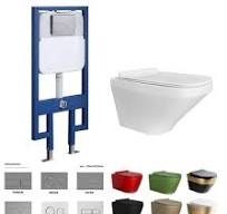 Toilette murale personnalisée couleur P-Trap salle de bain réservoir de  toilette en plastique HDPE haute qualité citerne dissimulée