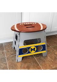 michigan wolverines folding step stool