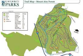 Mt Airy Forest Cincinnati Parks Cincinnati Parks Forest Map Forest Park