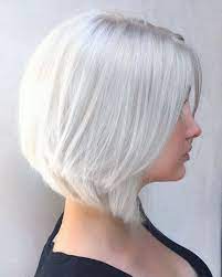 08 Short Silver And Icy Blonde Hair Styleoholic Icy Blonde Hair White Blonde Hair Silver Blonde Hair