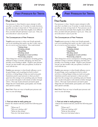 Peer Pressure For Teens The Facts Steps Peer Pressure For Teens