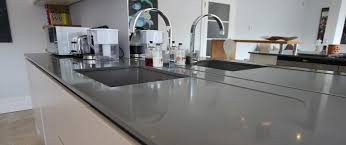Comes with gray granite countertop and subway backsplash tile. 5 Benefits Of Grey Quartz Kitchen Worktop
