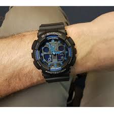 Также настройка casio g shock ga 100a 9aer и примерка. Reloj G Shock Classic Style Ga 100 1a2er Ana Digi Ean 4971850443902 Reloj Es
