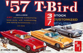 Amt 57 T Bird Box Art Plastic Model Kits Car Model Model Cars Kits