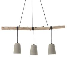 Suspension En Branches De Teck Kawah Le Design Ethnique Luminaires Salle A Manger Deco Salon Scandinave Lampes Maison