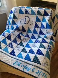 Wedding Signature Quilt Half Square Triangles Fabric Paint On Trapunto Wedding Date Free Motion Quilt Guest Books Wedding Guest Book Quilt Signature Quilts